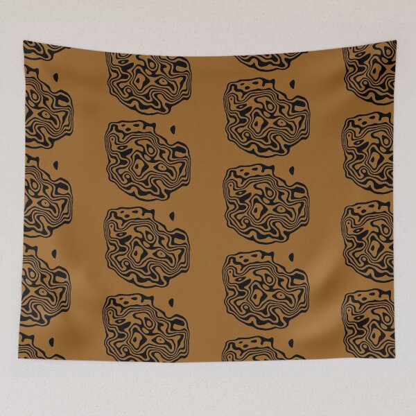 Item preview, Contour design - black and brown designed and sold by rahilvalani.