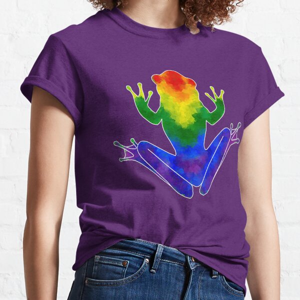 Rainbow Frog Classic T-Shirt