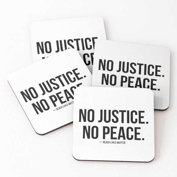 Item preview, No Justice. No Peace. (Black) designed and sold by SwamplandVamp.