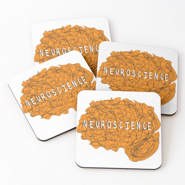 Item preview, Orange Neuroscience Psychology Brain  designed and sold by hopecope.