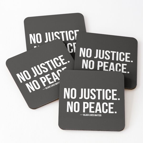 Item preview, No Justice. No Peace. (White) designed and sold by SwamplandVamp.