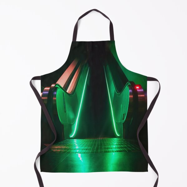 Item preview, Green Neon Light Escalator designed and sold by Kenzo Hosomi.