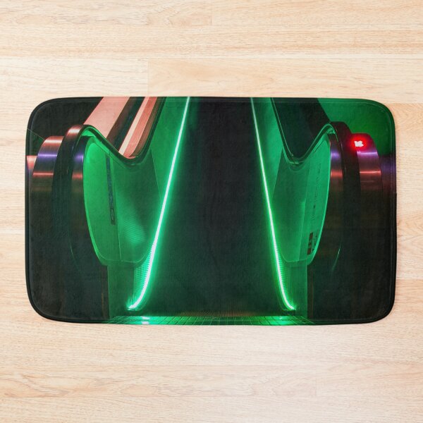 Item preview, Green Neon Light Escalator designed and sold by Kenzo Hosomi.