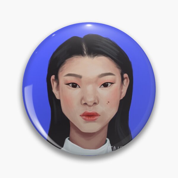 Item preview, Realistic Blue Portrait designed and sold by enbyfe.