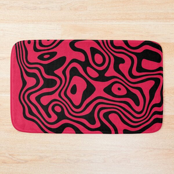 Item preview, Contour design - black and red designed and sold by rahilvalani.