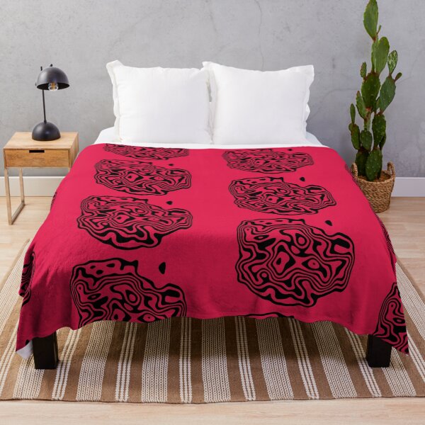 Item preview, Contour design - black and red designed and sold by rahilvalani.