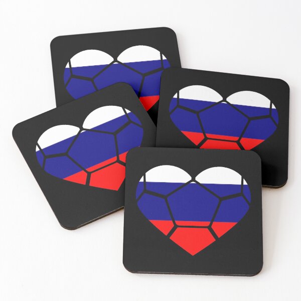 Item preview, I Heart Russia Football / Soccer Flag Graphic designed and sold by iheartsport.
