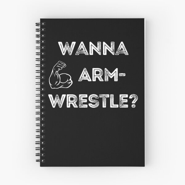 Item preview, Wanna Armwrestle design designed and sold by Constant Readers.