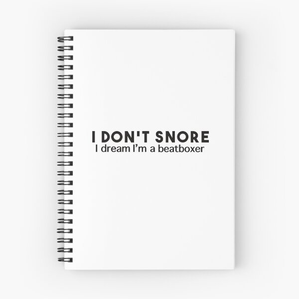 Item preview, I dont Snore I Dream Im a Beatboxer designed and sold by BtheLight.