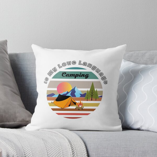 Item preview, Camping Is My Love Language designed and sold by Artsy Aura ⭐⭐⭐⭐⭐  .