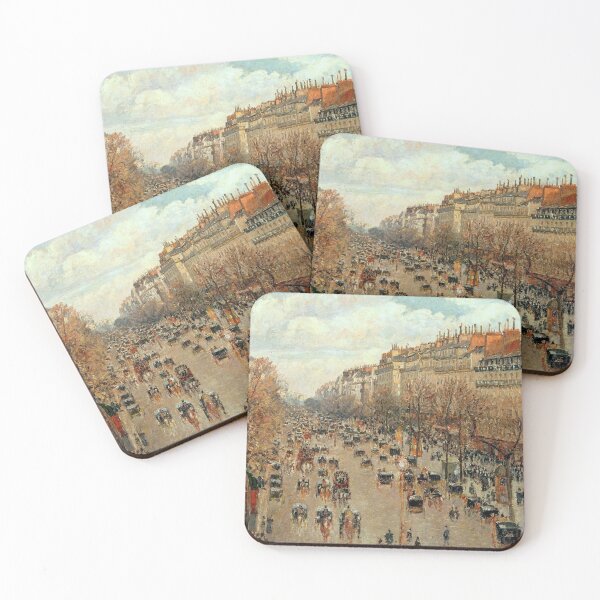 Item preview, Camille Pissarro's Boulevard Montmartre Spring designed and sold by mosfunky.