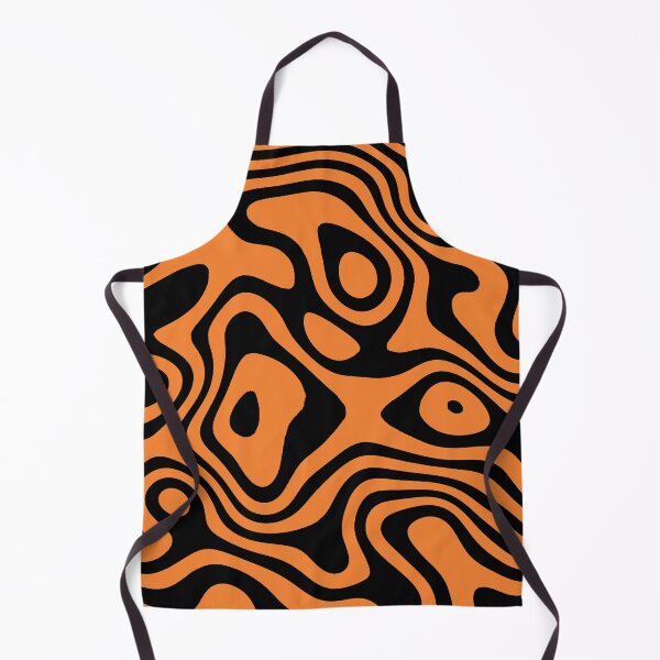 Item preview, Contour design - black and orange designed and sold by rahilvalani.