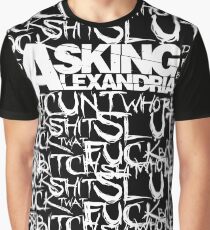 Asking Alexandria rock n roll bad words Graphic T-Shirt