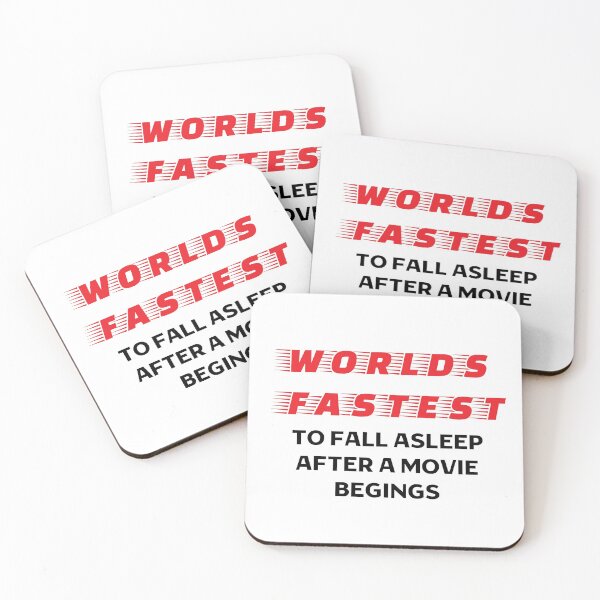 Item preview, Worlds fastest to fall asleep after a movie begins designed and sold by littlerhody.