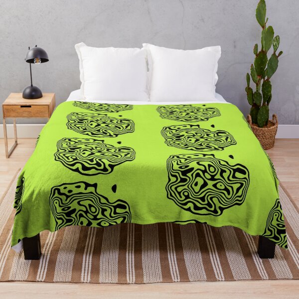 Item preview, Contour design - black and lime designed and sold by rahilvalani.