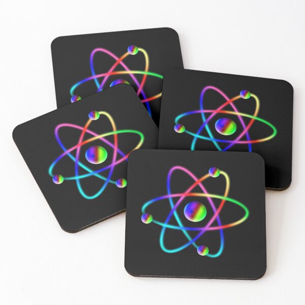 Item preview, Colorful Atom Symbol designed and sold by Michael Pilinski.