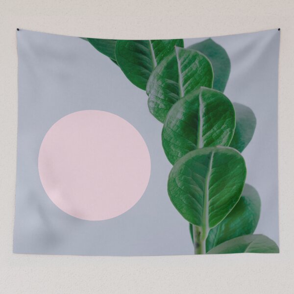 Item preview, 09_Simple plant with pink sun designed and sold by ESCAPZ.