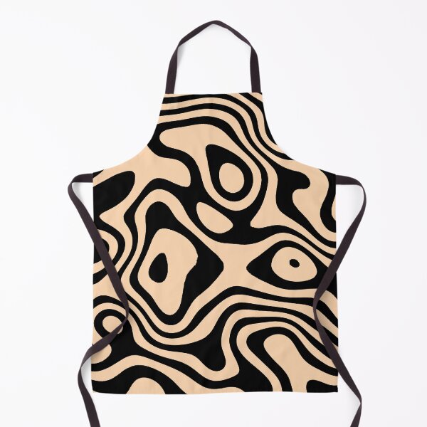 Item preview, Contour design - black and apricot designed and sold by rahilvalani.