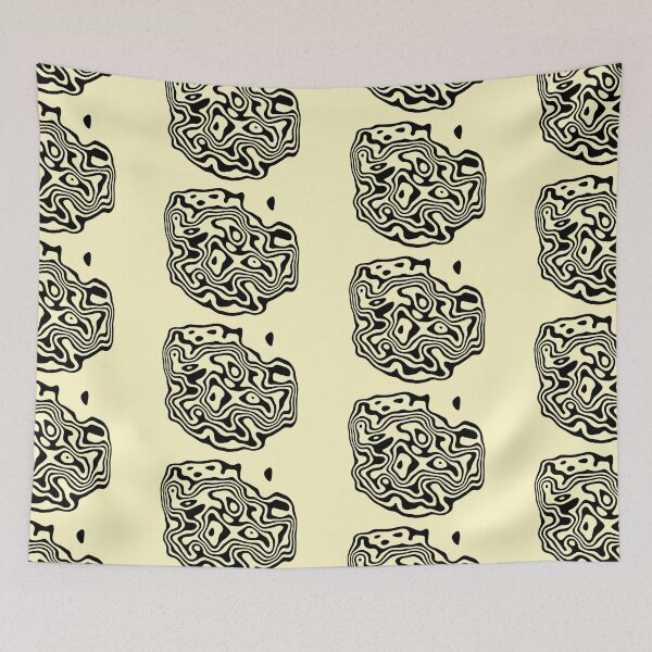 Item preview, Contour design - black and beige designed and sold by rahilvalani.