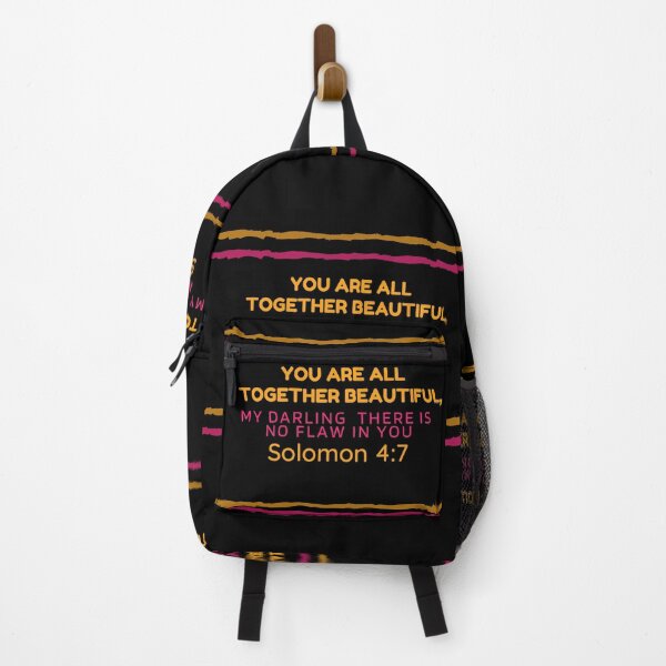 Item preview, Solomon 4:7 You are all together beautiful,my darling there is no flaw in you-Bible verse designed and sold by Mammanation.