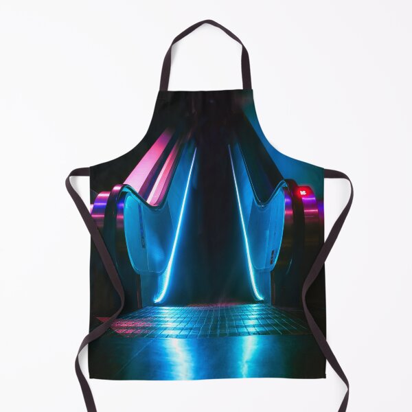 Item preview, Blue Neon Light Escalator designed and sold by Kenzo Hosomi.