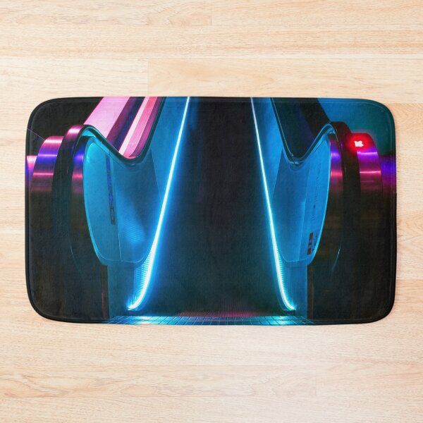 Item preview, Blue Neon Light Escalator designed and sold by Kenzo Hosomi.