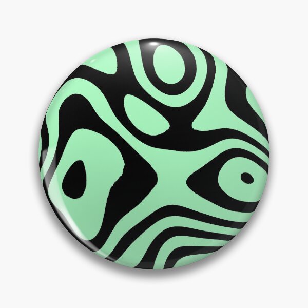 Item preview, Contour design - black and mint designed and sold by rahilvalani.
