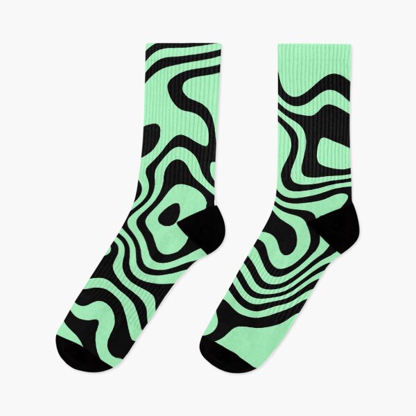 Item preview, Contour design - black and mint designed and sold by rahilvalani.