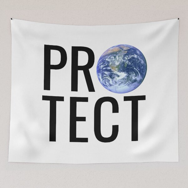 Item preview, Protect - Climate Change, Global Warming, Earth Day, Environment, Nature designed and sold by jadedscientist.
