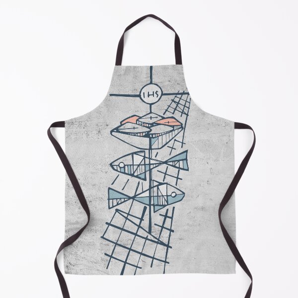 Item preview, 5 breads and two fish christian illustration designed and sold by Bernardo Ramonfaur.