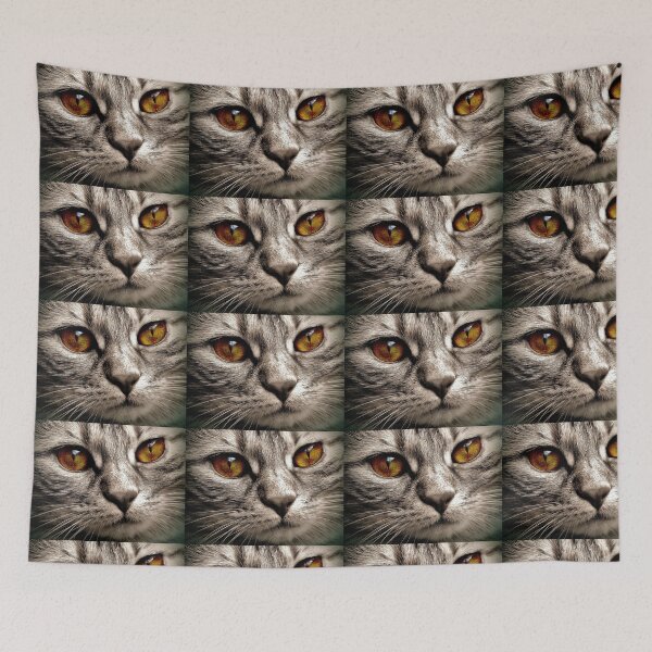 Item preview, Cats' enigmatic look designed and sold by creativeknow.