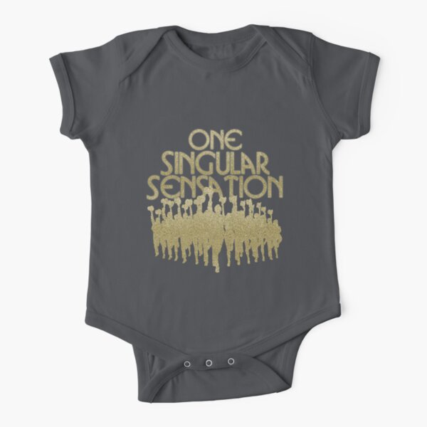 One Singular Sensation | A Chorus Line Short Sleeve Baby One-Piece