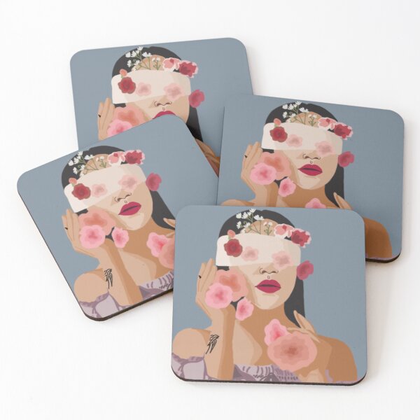 Item preview, flower girl digital art designed and sold by sanafatima.