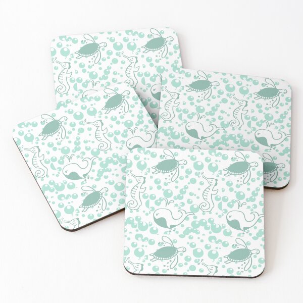 Item preview, Ocean Babies Aqua Bubbles designed and sold by elevated-aura.