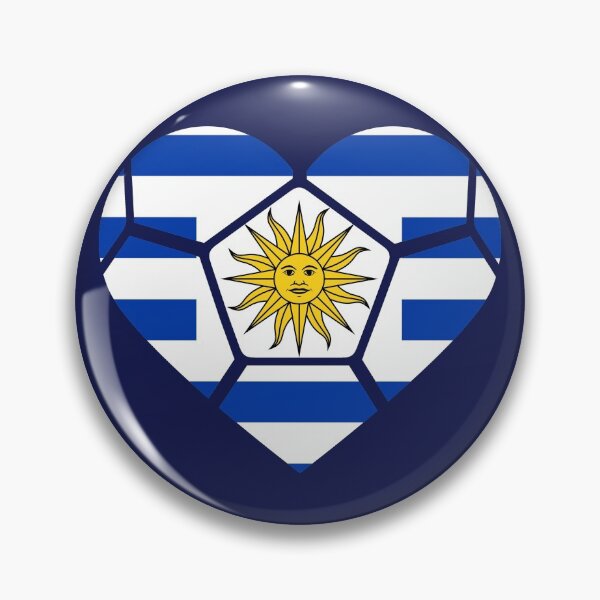 Artikelvorschau, I Heart Uruguay Fußball / Fußball Flaggengrafik entworfen und verkauft von iheartsport.