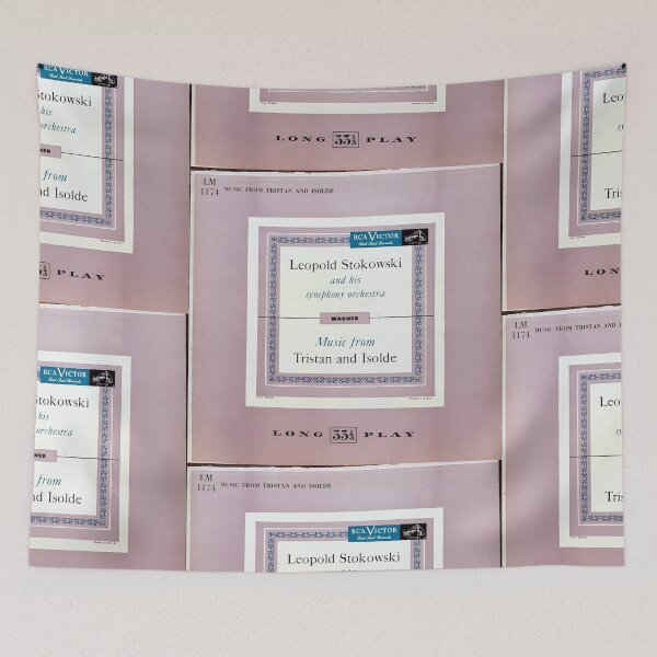Item preview, Stokowski, Leopold Stokowski, Wagner, Richard Wagner, Tristan and Isolde designed and sold by Vintaged.
