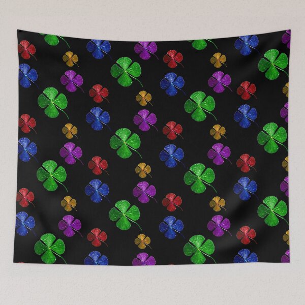 Item preview, Colored Lucky Four Leaf Clover designed and sold by GoPublicTeam.