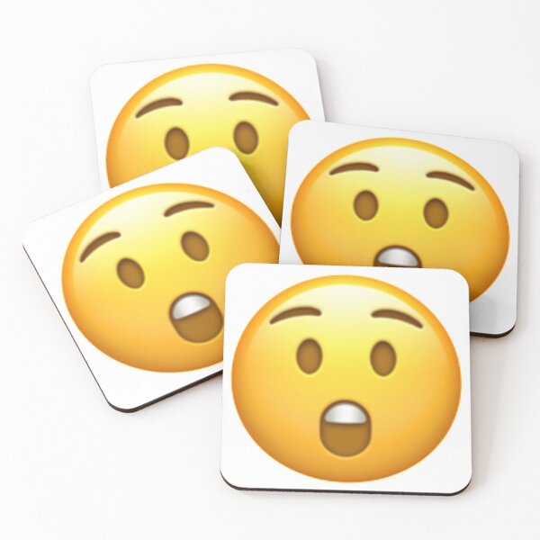 Item preview, Astonished Face Emoji designed and sold by Popular-Gifts.