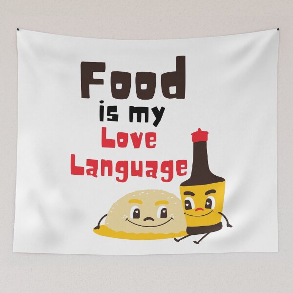 Item preview, Food is My Love Language - Soy and Rice designed and sold by jaekindacray.
