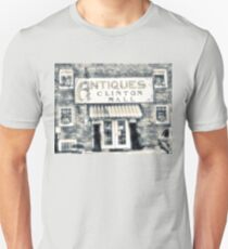 "Antiques... Clinton Mall, #4"... prints and products Unisex T-Shirt