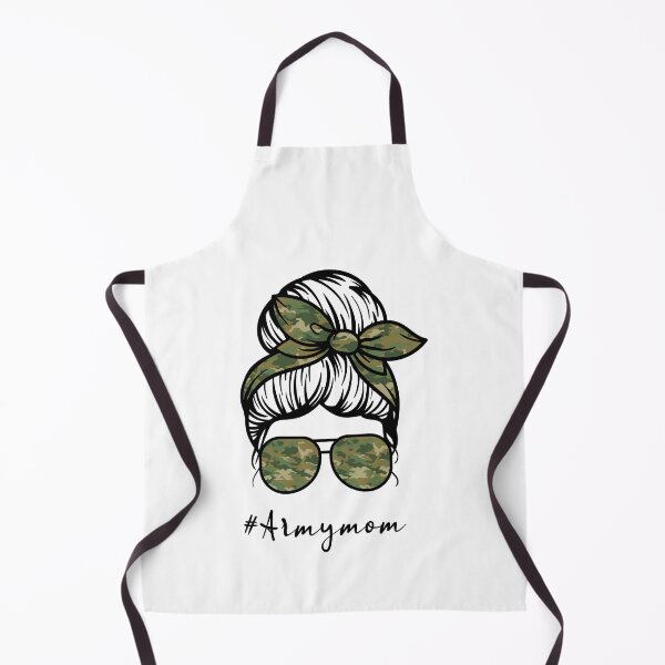 Item preview, ArmyMom Messy Bun Classic T-Shirt designed and sold by HammonArt.