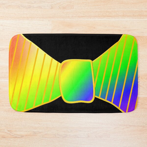 Item preview, Striped Rainbow Bow Tie designed and sold by toddbrooney.