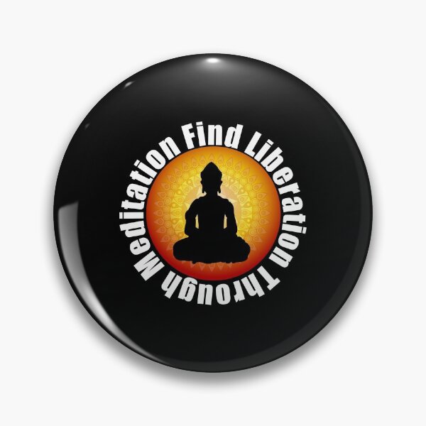 Item preview, Find Liberation Through Meditation designed and sold by artfulnotebook.