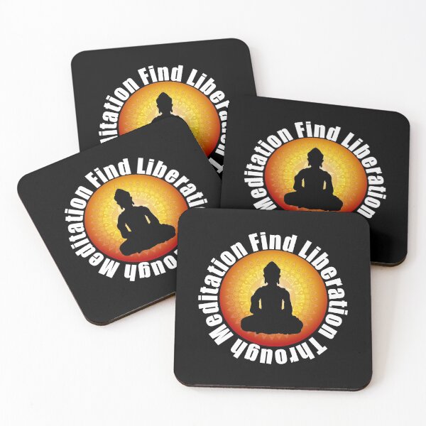 Item preview, Find Liberation Through Meditation designed and sold by artfulnotebook.