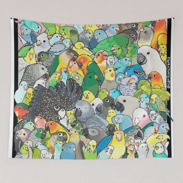 Item preview, Parrot Party! designed and sold by oscarmiele354.