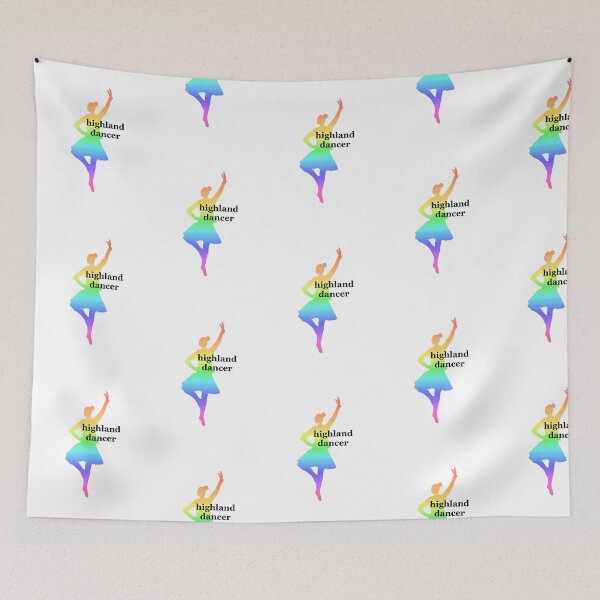 Item preview, Rainbow highland dancer! designed and sold by lavender-skyes.