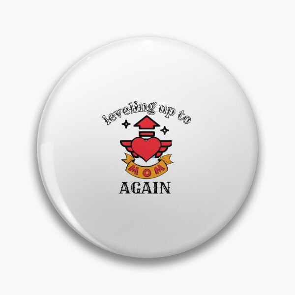Item preview, leveling up to mom again designed and sold by Artsy Aura ⭐⭐⭐⭐⭐  .