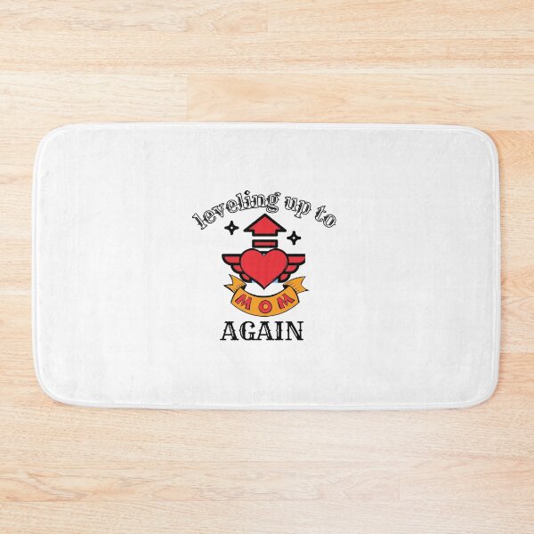 Item preview, leveling up to mom again designed and sold by Artsy Aura ⭐⭐⭐⭐⭐  .