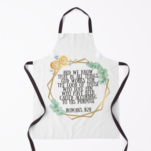 Item preview, Inspirational Watercolor Christian Bible Verse romans 8 28 designed and sold by missionbear.