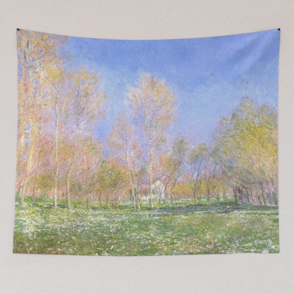 Item preview, Claude Monet Painting- Frühling in Giverny designed and sold by Coffeesnow.